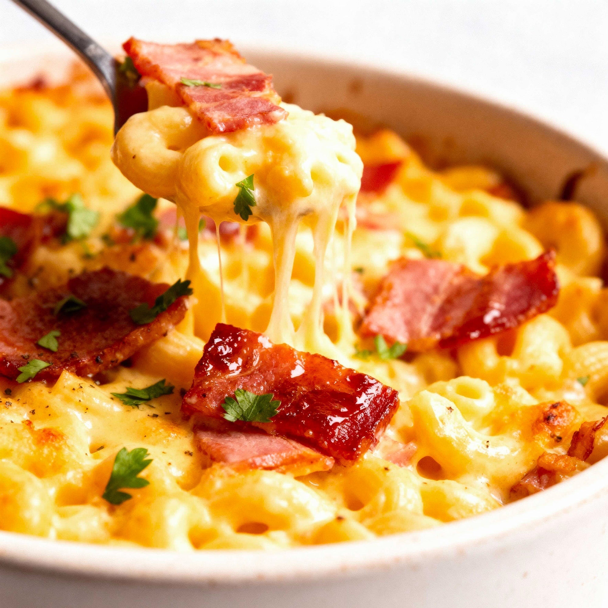 Cozy Country Ham Mac & Cheese