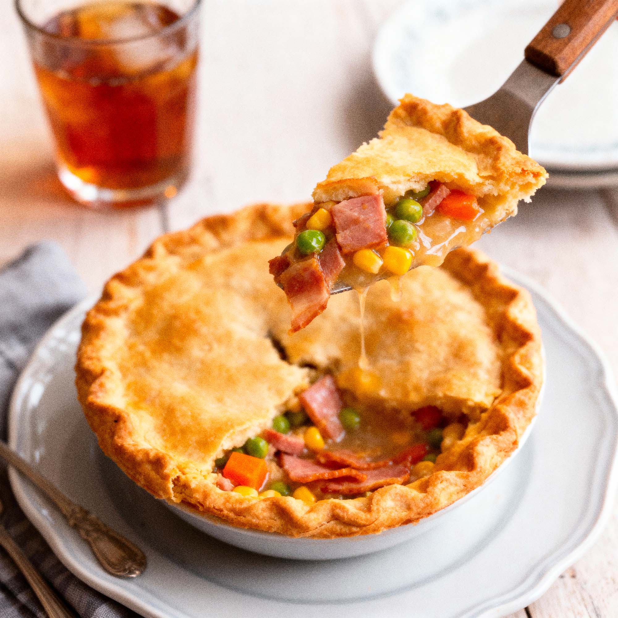 Comfort Country Ham Pot Pie