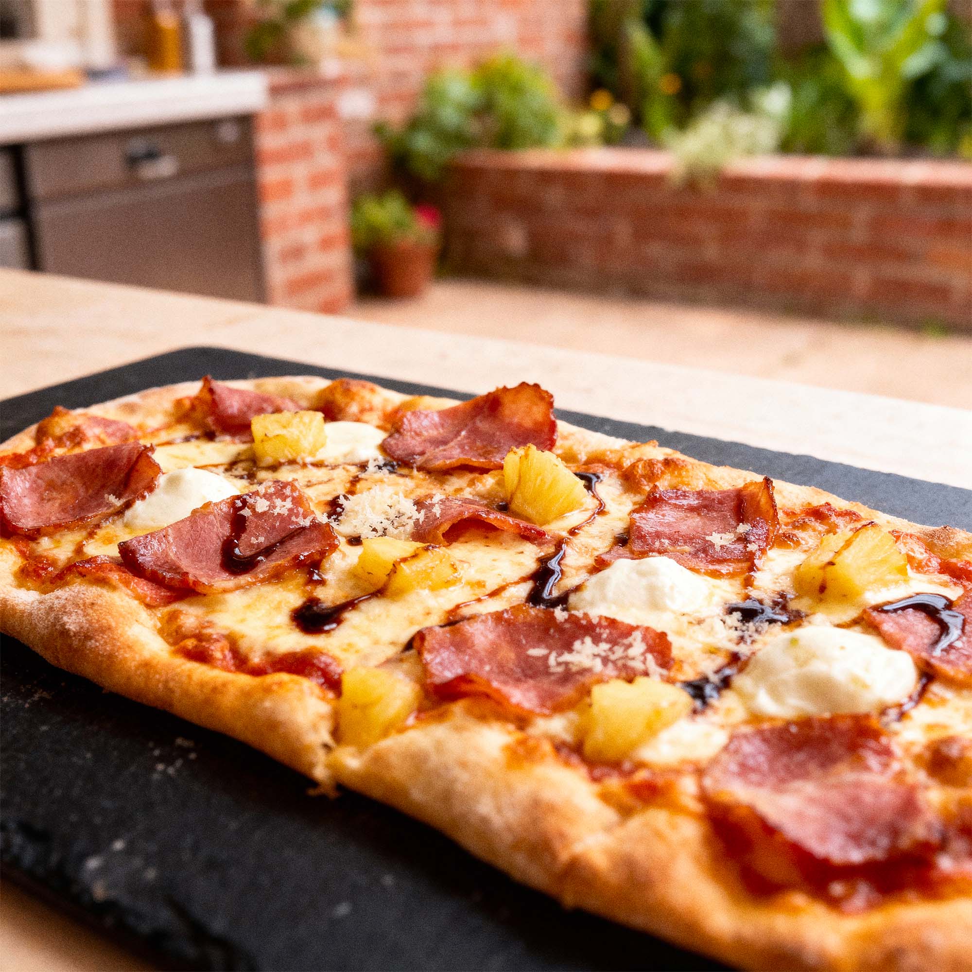 Country Ham Hawaiian Flatbread