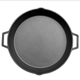 Pre-Seasoned Carolina Cooker - 15" Cast Iron Skillet