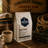 Anchor Coffee Co. Captain Light Roast Whole Bean Coffee – 12 oz.