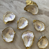 Hand-Painted Oyster Shell – Southern Kitchen Decor