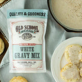 OLD SCHOOL - SOUTHERN STYLE WHITE GRAVY - 12OZ