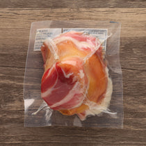 dry-cured country ham hock, 12 oz, traditionally cured for beans, greens, and seasoning