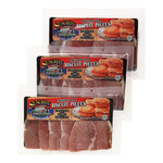 Suncrest Farms Country Ham Biscuit Pieces dry cured packages set of 3.