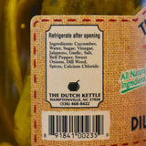 The Dutch Kettle - Amish Sweet & Spicy Dill Pickle Spears 16 oz.