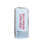 Atkinson's stone ground white self-rising corn meal 2 lb. bag.