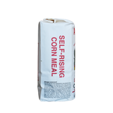 Atkinson's stone ground white self-rising corn meal 2 lb. bag.