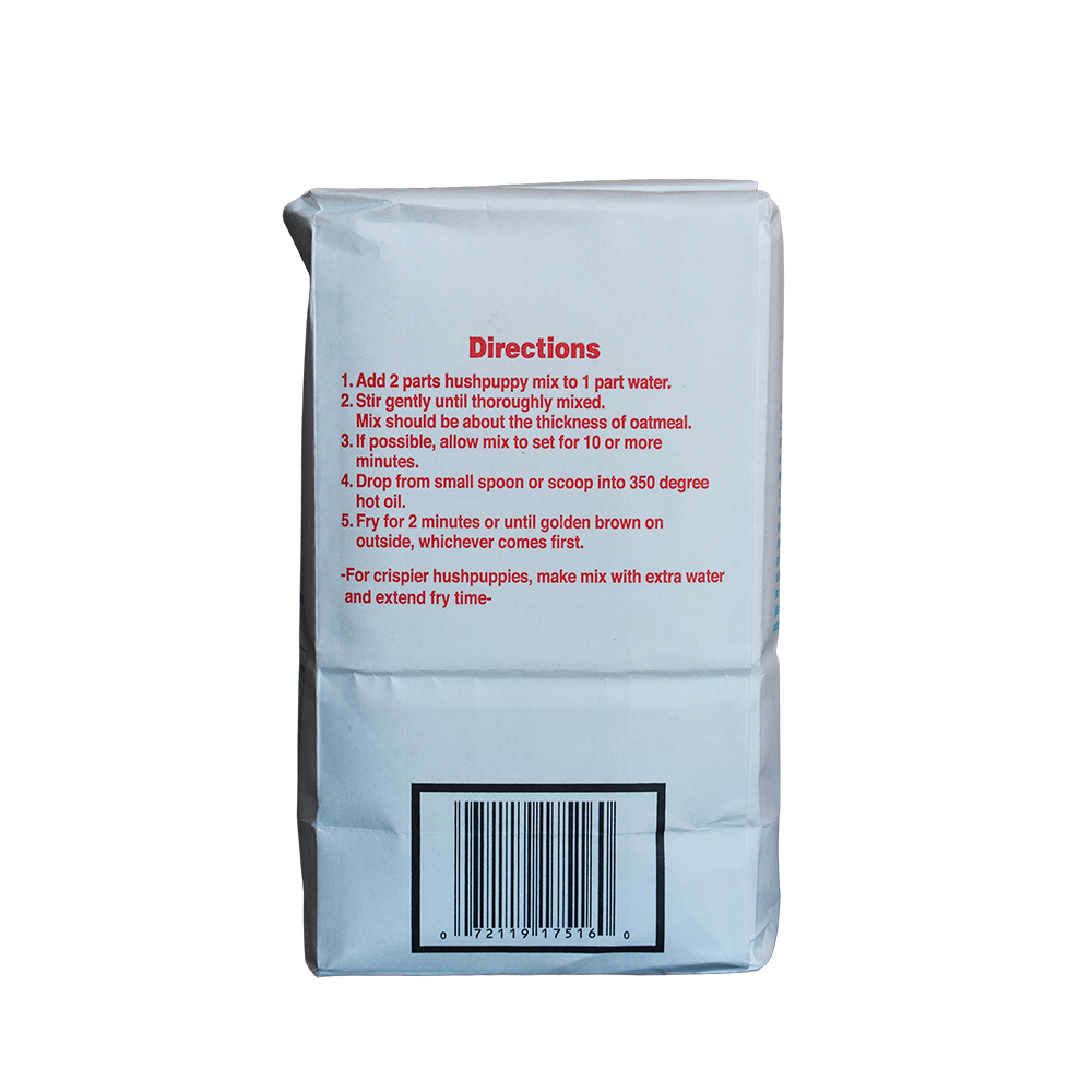 Sweet Betsy hushpuppy mix with onions 2 lb bag.